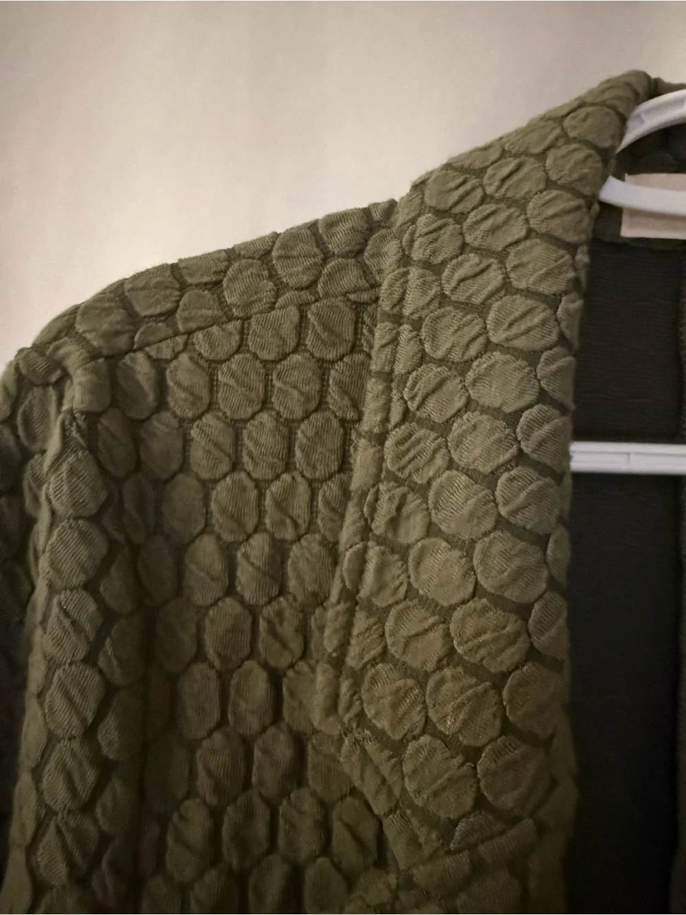 ANTHROPOLOGIE PORRIDGE Textured Single Button Jacket Size M